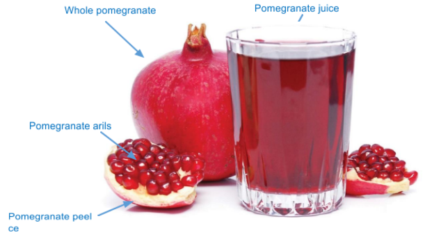 healthiest pomegranate juice