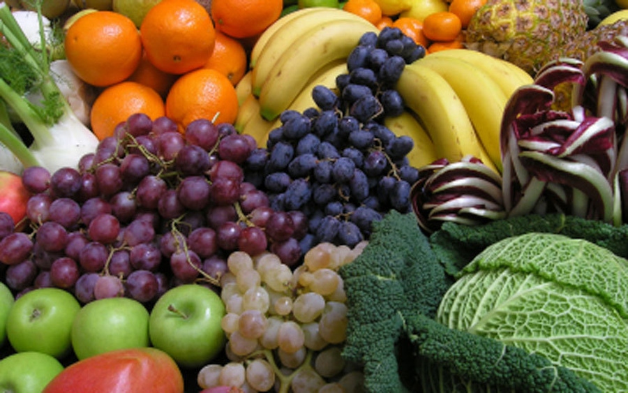 Fresh Fruits Vegetables The Paleo Diet